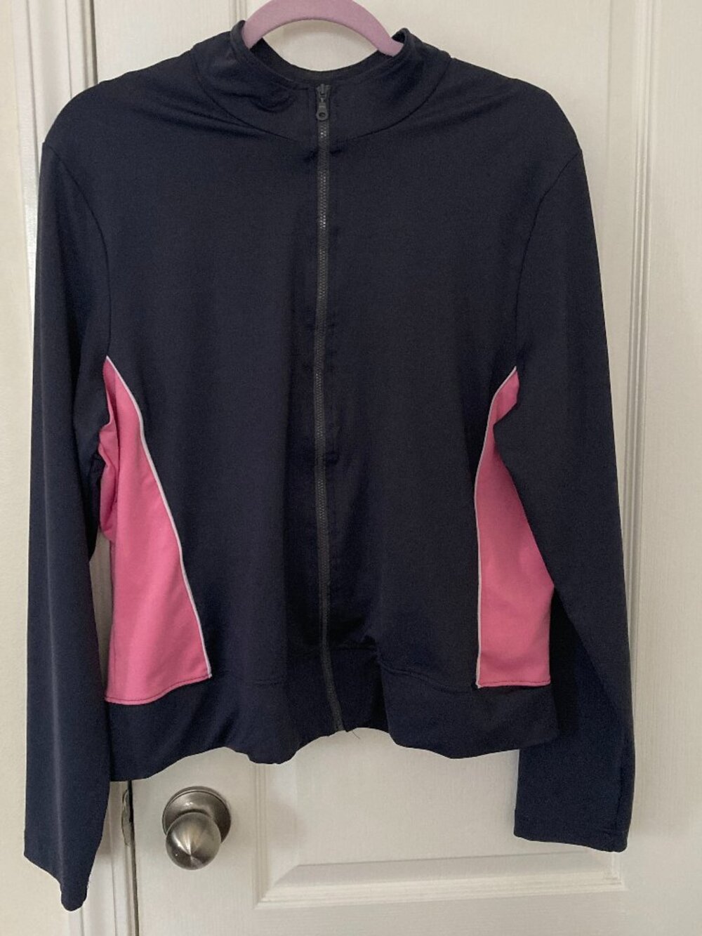 Prospirit Athletic Gear Grey & Pink Track Jacket Size XXL